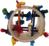 A&E Cage Puzzle Tube Small Animal Toy (4.3”Lx 3.1”W x 4.3”H)