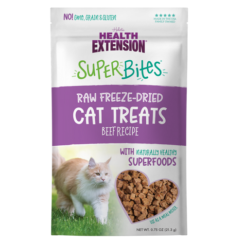 Health Extension Superbites Freeze Dried Raw - Beef Recipe Cat Treats