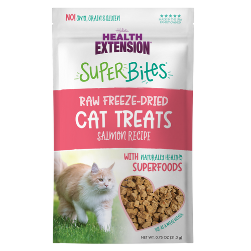 Health Extension Superbites Freeze Dried Raw - Salmon Recipe Cat Treats (0.75 oz)