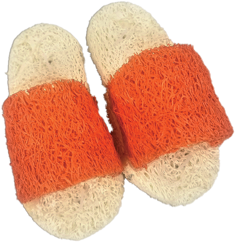 A&E Cage Company Nibblers Loofah Sandals (Small)