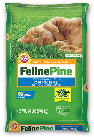 Feline Pine Original Natural Pine Cat Litter (40-lb)