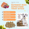 CocoTherapy Organ Bites! Chicken Organs + Beets + Coconut - Raw Organ Meat Treat for dogs and cats (3 oz)