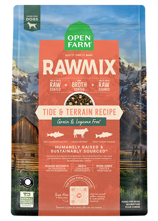 Open Farm Tide & Terrain Grain-Free Rawmix for Dogs