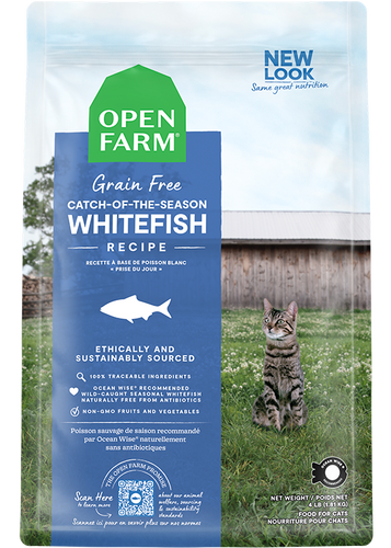 Open Catch-of-the-Season Whitefish Dry Cat Food (4-lbs)