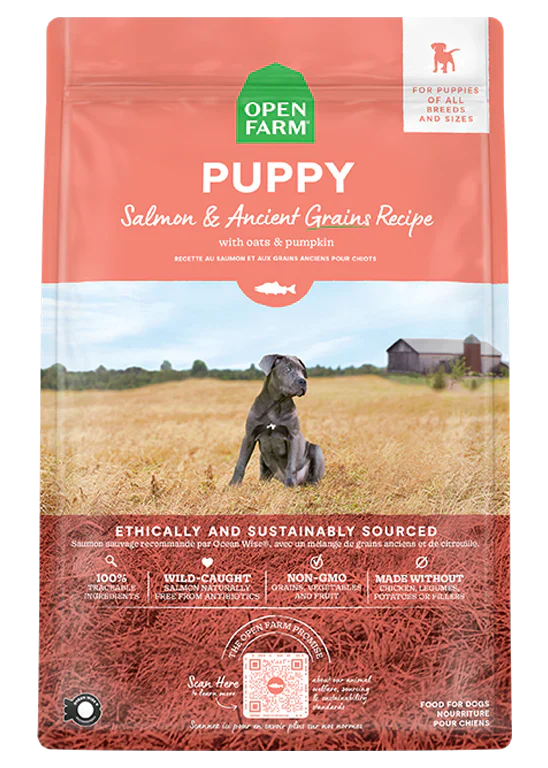 Open Farm Salmon & Ancient Grains Puppy Food