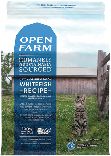 Open Catch-of-the-Season Whitefish Dry Cat Food (4-lbs)