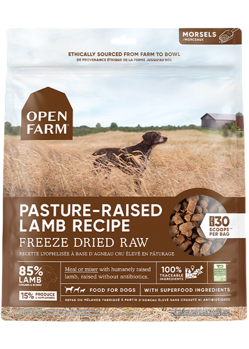 Open Farm Pasture-raised Lamb Freeze Dried Raw Dog Food