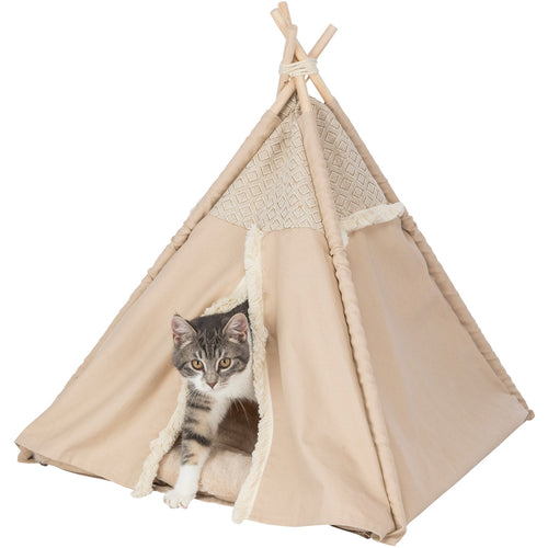 Trixie Boho Tipi (55 × 65 × 55 cm, Beige)