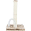 Trixie Cat Lola Scratching Post with Brush (Brown)