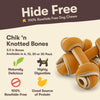 Pet 'n Shape Hide Free Knot Bones Dog Treats (Peanut Butter, 9.28 oz)