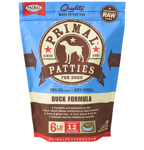 Primal Pet Foods Canine Raw Frozen Patties (Chicken 6 Lb)