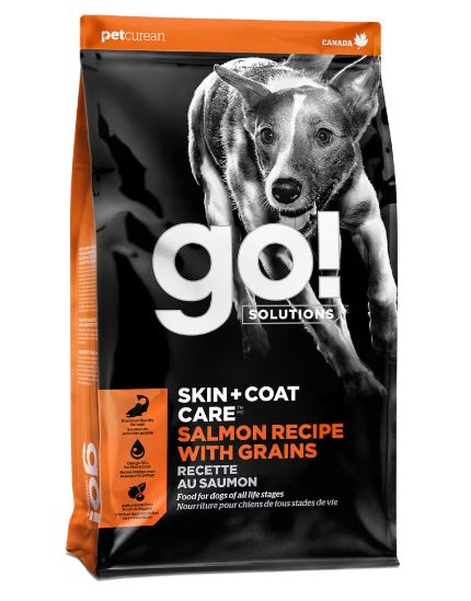 Petcurean GO Skin Coat Care Salmon Recipe with Grains 22 lb Audubon NJ Garden State Pet Center