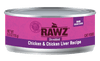 RAWZ® Shredded Chicken & Chicken Liver Cat Food Recipe (3 Oz)