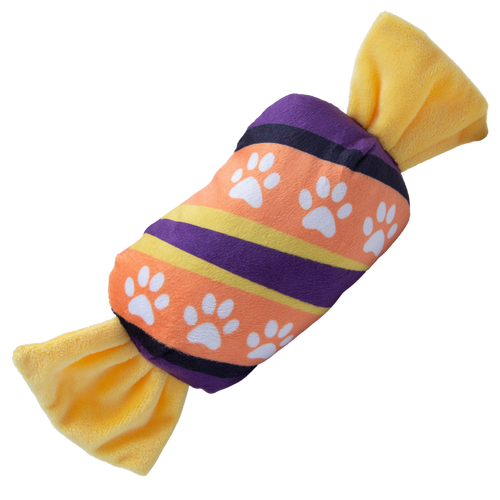 Snugarooz Halloween Candy Dog Treat Toy (Crinkle and Squeak)