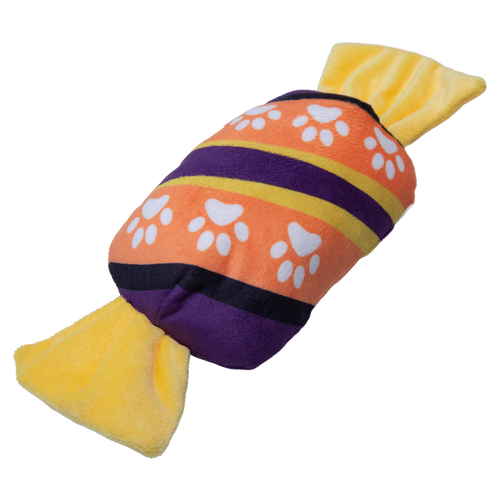 Snugarooz Halloween Candy Dog Treat Toy (Crinkle and Squeak)