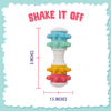 Snugarooz Shake It Off Nylon Noisy Bone Dog Toy (6)