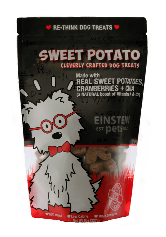 Einstein Classic Sweet Potato Dog Treats (8 oz)