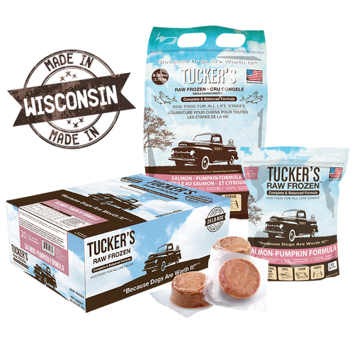 Tucker's Salmon-Pumpkin Raw Frozen Dog Food