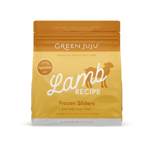 Green Juju Lamb Recipe Frozen Patties & Sliders