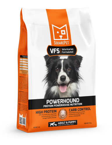 SquarePet® VFS® POWERHOUND™ Turkey & Chicken for Dogs (4.4 lbs)