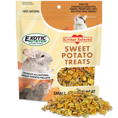 Exotic Nutrition Critter Selects Sweet Potato Treat (3.5 oz)