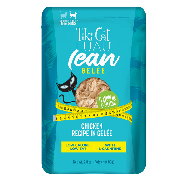 Tiki Cat® Luau Lean Gelée Chicken Recipe in Gelée Wet Cat Food (2.8-oz)