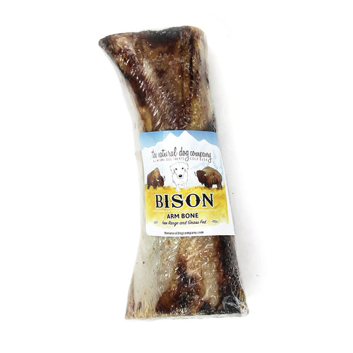 The Natural Dog Company Bison Arm Bone (Arm Bone)