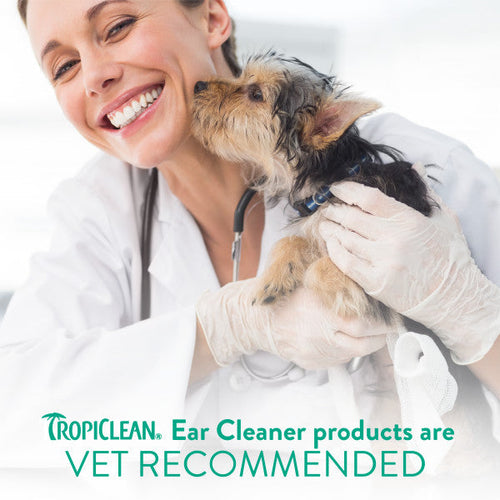 TropiClean Dual Action Ear Cleaner for Pets