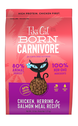 Tiki Cat® Born Carnivore™ Chicken, Herring & Salmon