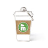 MyFamily WFood Coffee ID Tag (Brown)