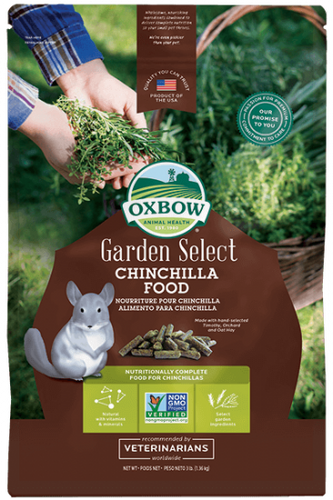 Oxbow Garden Select Chinchilla Food (3 lbs)