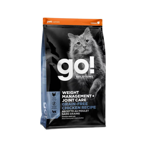 Petcurean GO! Weight Management + Joint Care Grain-Free Chicken Recipe Dry Cat Food