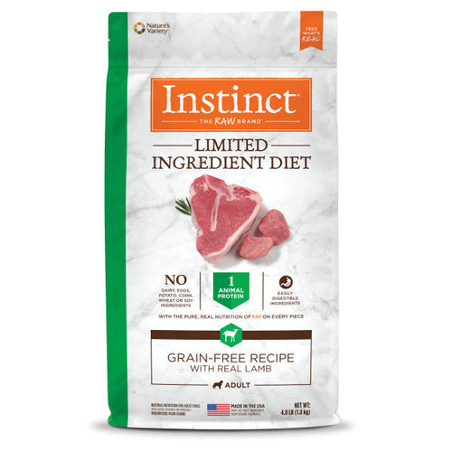 Nature s Variety Instinct Limited Ingredient Diet Lamb Dry Dog Food Audubon NJ Garden State Pet Center