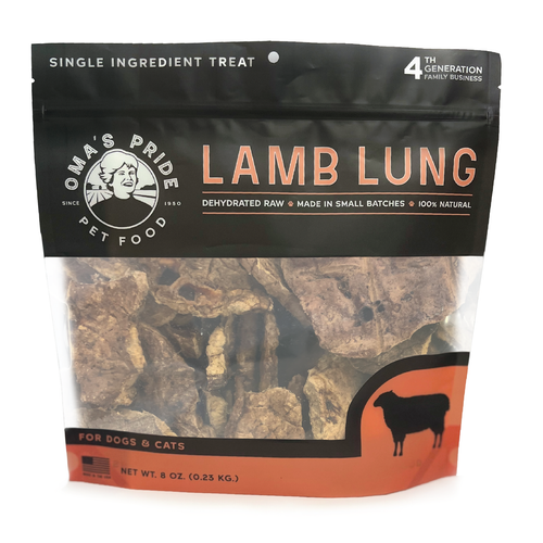 Oma's Pride Lamb Lung Treats (2 Oz)