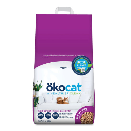 ökocat® Low Tracking Mini Clumping Pellets Wood Cat Litter (10.0 lb)