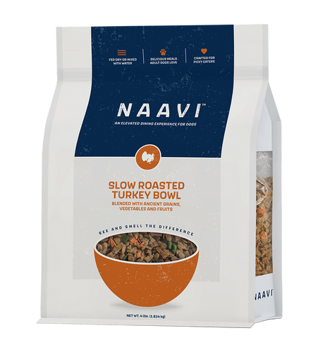 Naavi Slow Roasted Turkey Bowl for Dogs