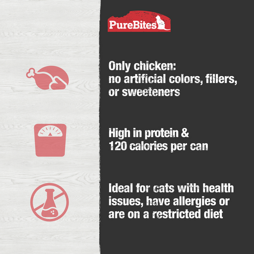 PureBites Chicken Paté for Cats