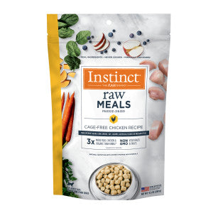 Instinct® Raw Freeze-Dried Meals Cage-Free Chicken Recipe for Cats (9.5 oz.)