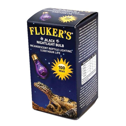 Fluker's Black Nightlight Bulb (100 WATT)