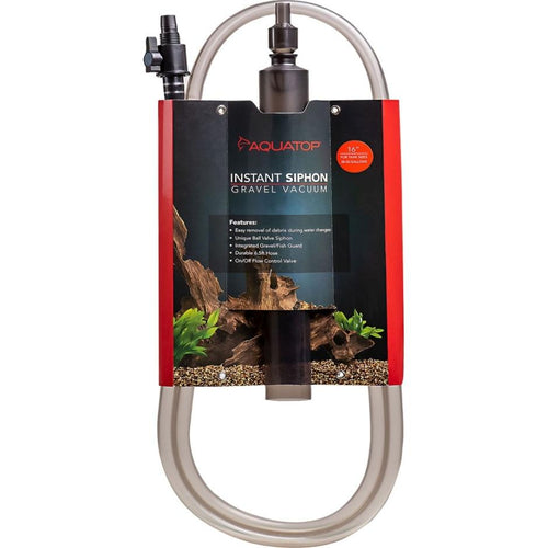 Aquatop Instant Siphon Gravel Vacuum Cleaner (16 IN)