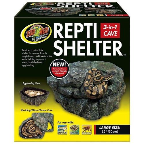 REPTI SHELTER 3-IN-1 CAVE (SM)