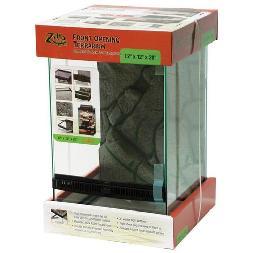 Zilla Front Opening Terrarium (12X12X15 IN)