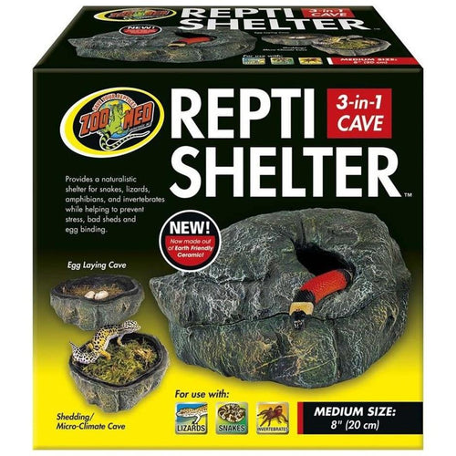 REPTI SHELTER 3-IN-1 CAVE (SM)