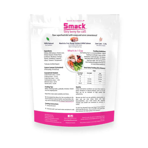 Smack Very Berry for Cats (3.3 LB)