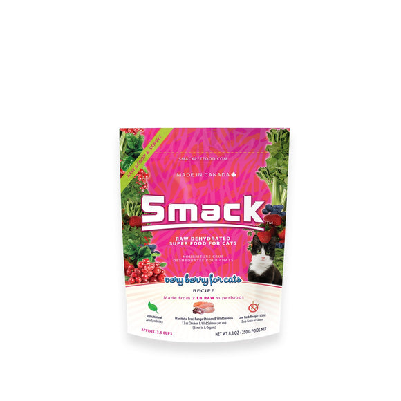 Smack Very Berry Chicken for Cats (8.8 oz/250 g (2.5 cups))